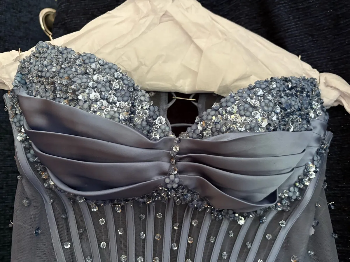 Light Blue debs dress - Image 3
