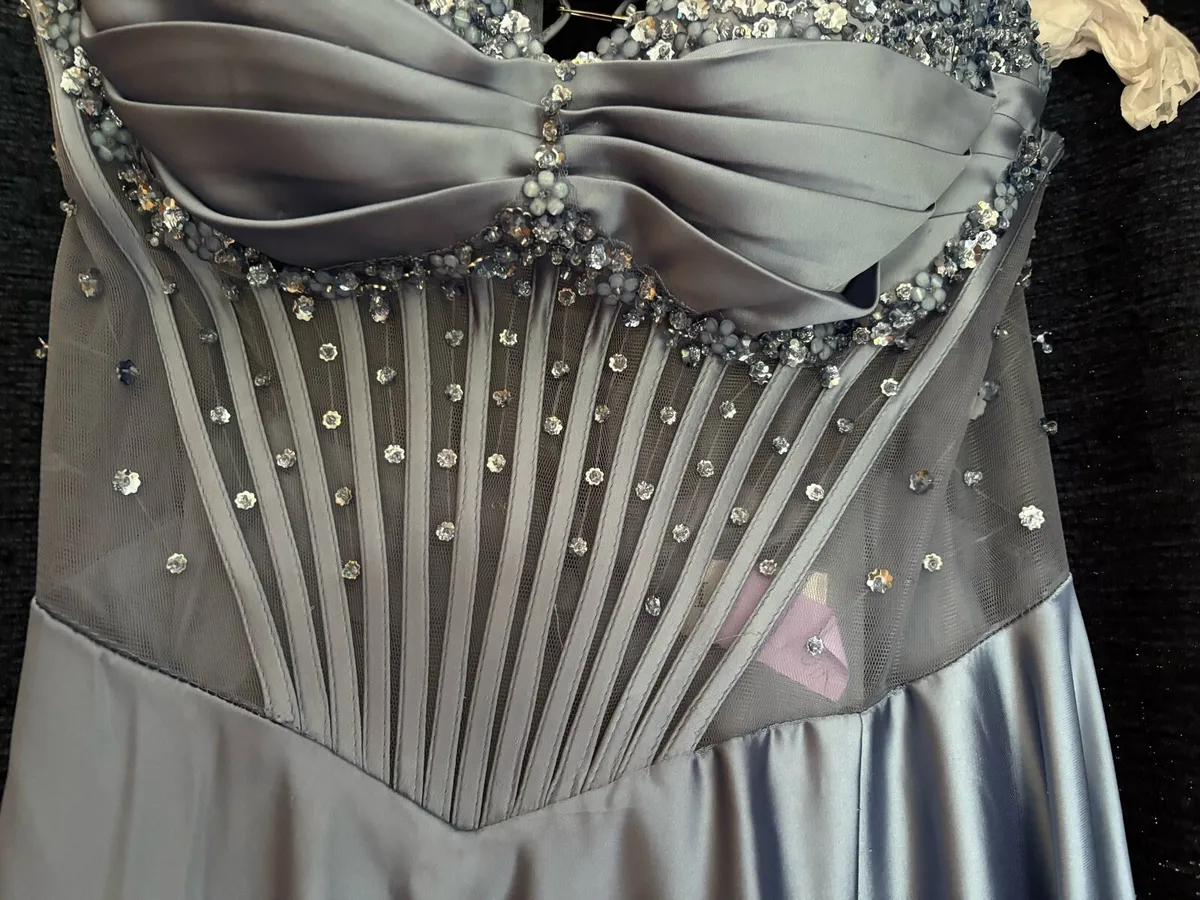 Light Blue debs dress - Image 4
