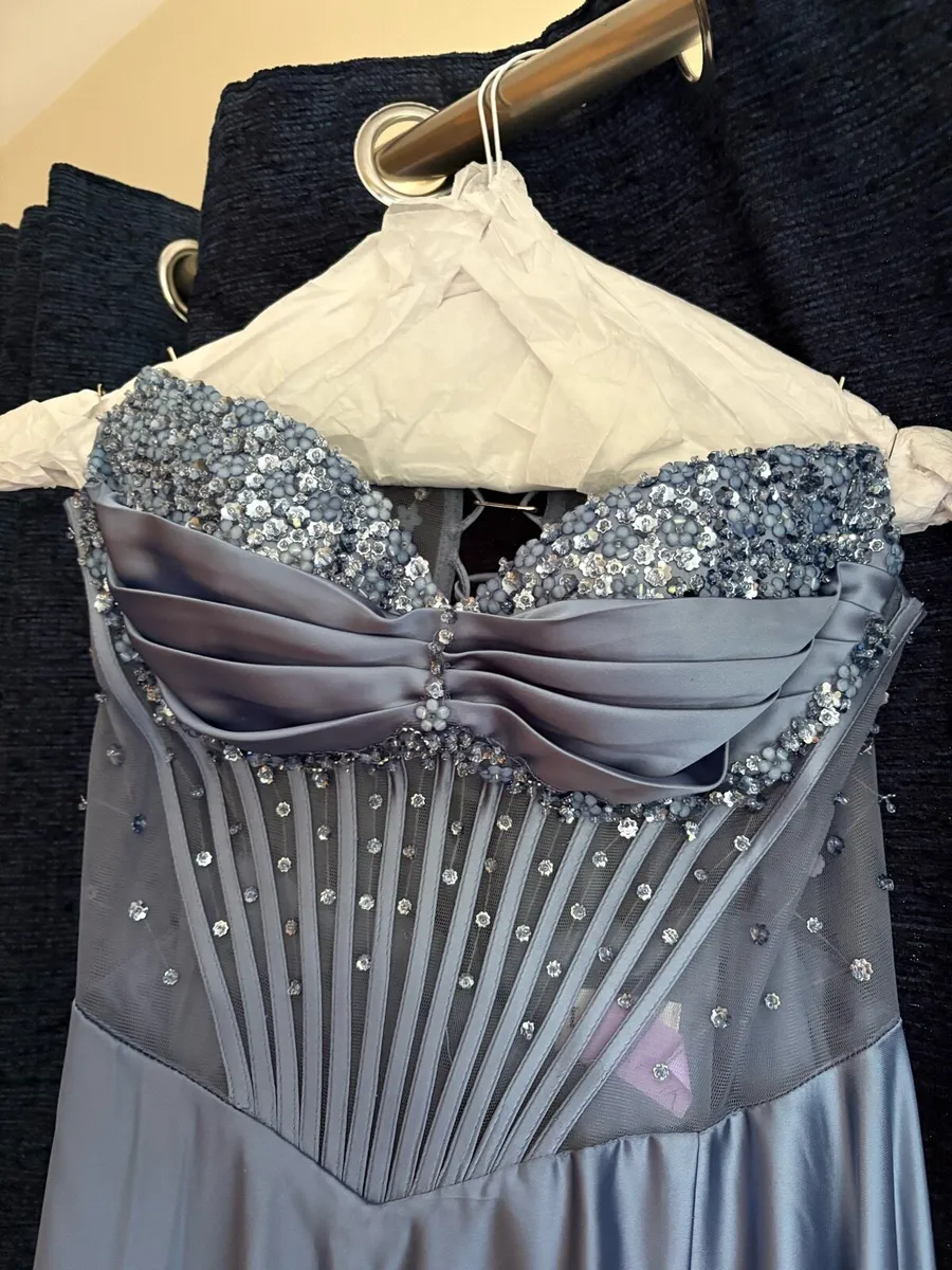 Light Blue debs dress - Image 2