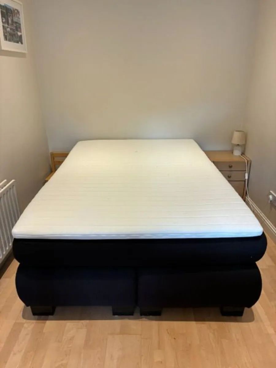 Box Spring Double Bed - Image 1