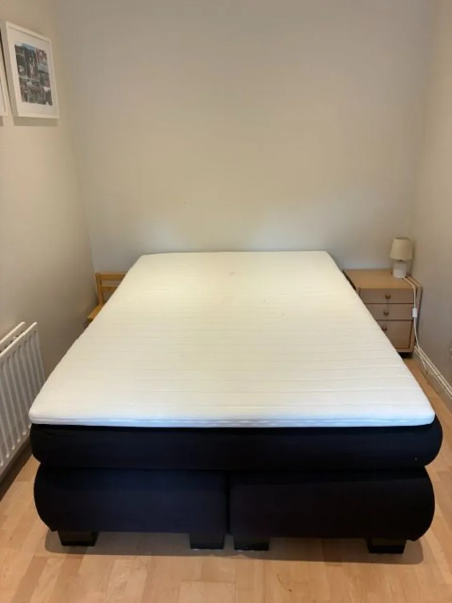 Box Spring Double Bed - Image 2