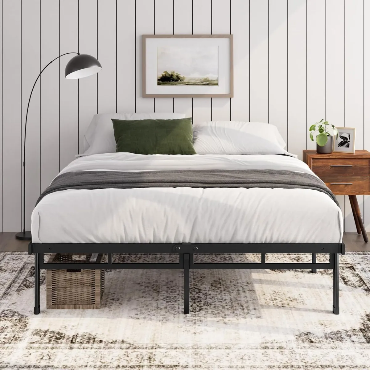 Justin Super King Bed frame - 180x200 cm 36cm - Image 1