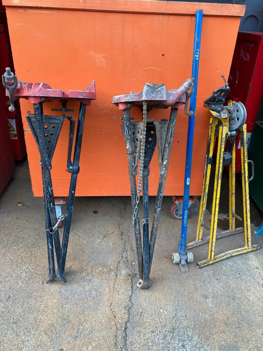 Ridgid Plumbers pipe stand - Image 2