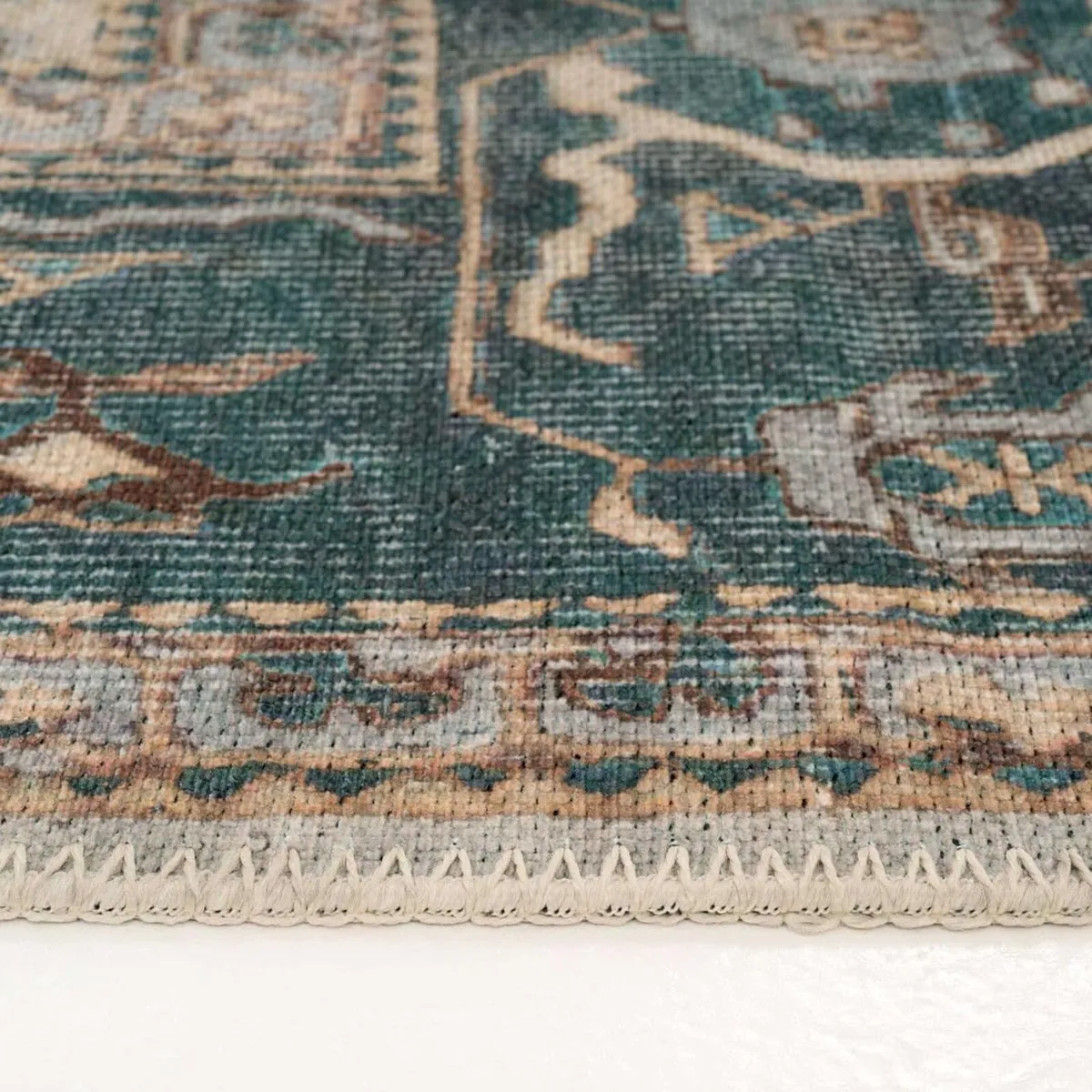 Classic Traditional Tribal Area Rug Machine - Image 2