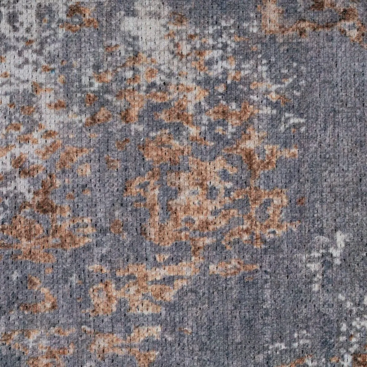 Modern Grey Abstract Washable Living Room Area - Image 4
