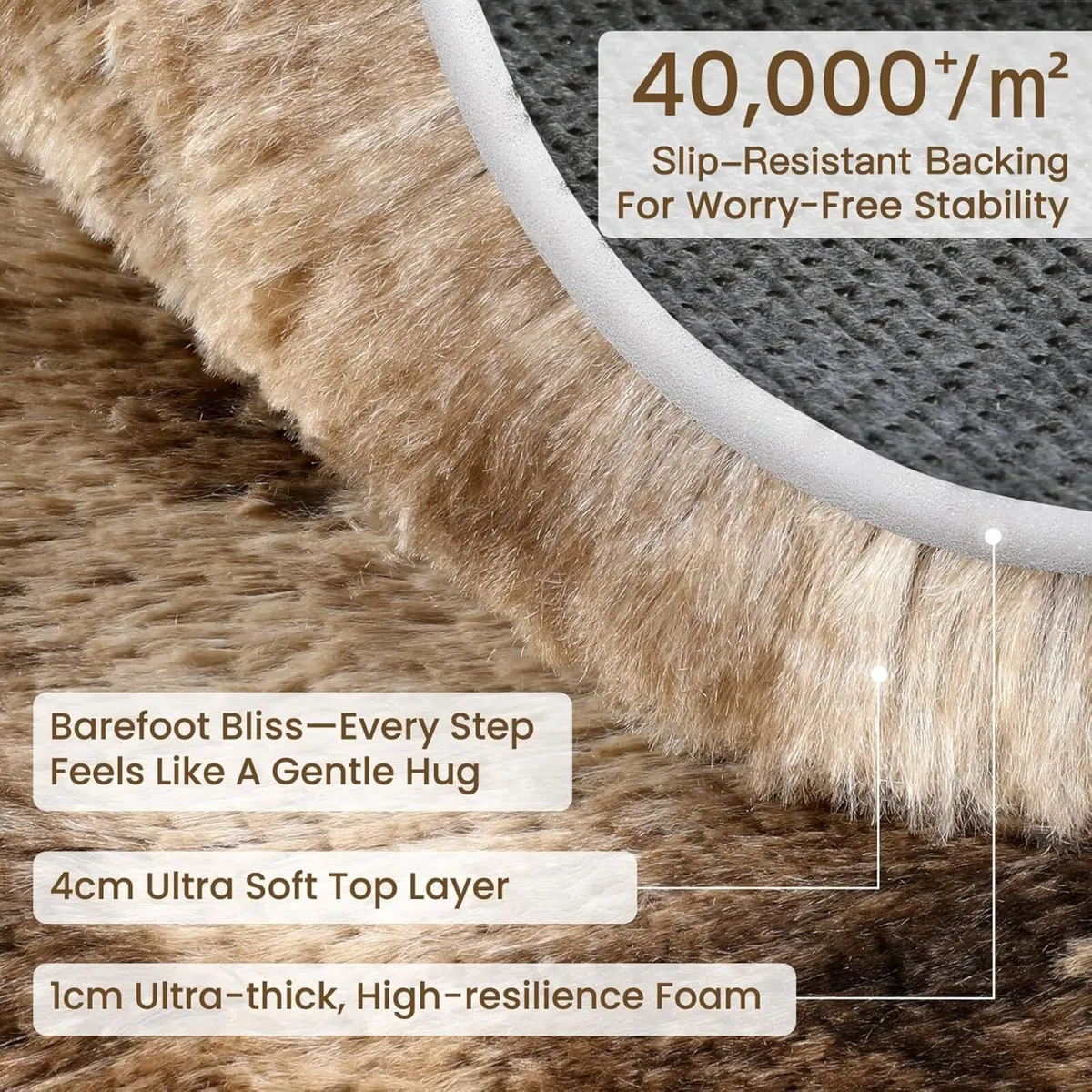 Rugs Living Room 300x425cm Coffee Rug Area for - Image 3