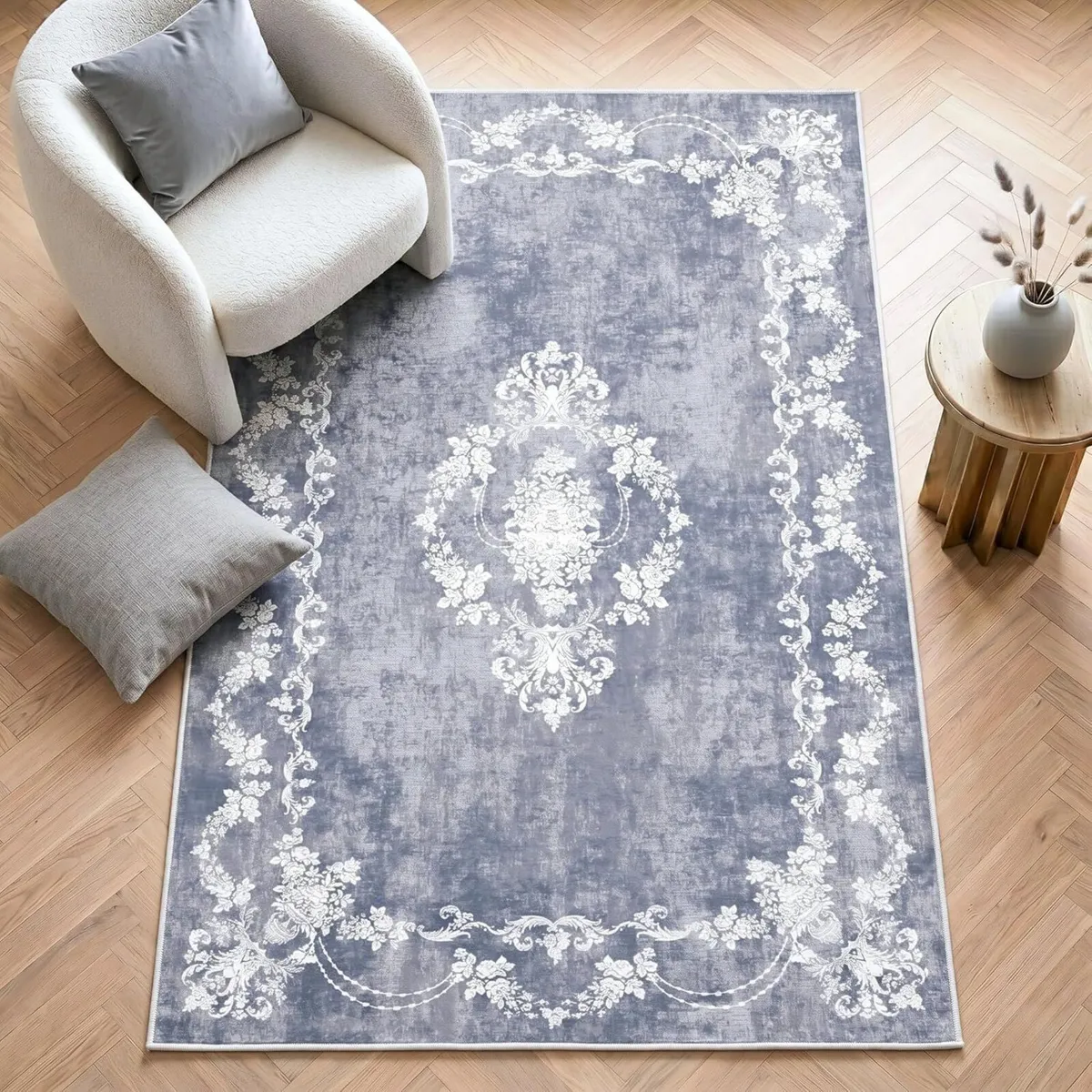 Machine Washable Rug 200x300cm Non-Slip Backing - Image 1