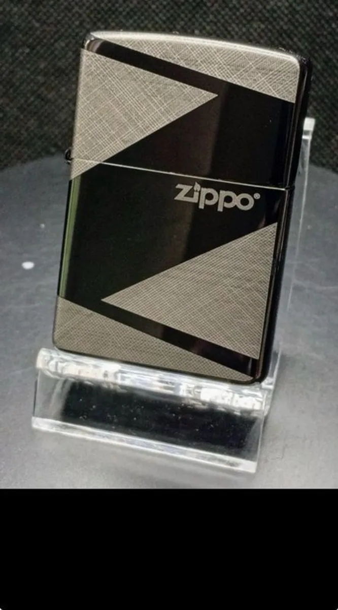 zippo Black Ice Designer lighter rare and collectible - Image 1