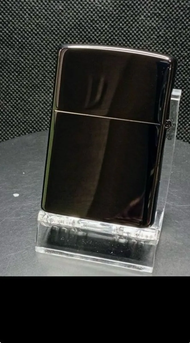 zippo Black Ice Designer lighter rare and collectible - Image 2
