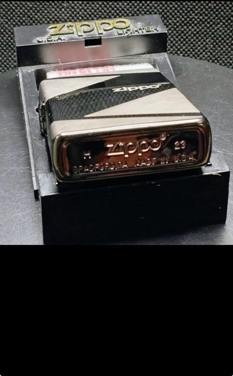 zippo Black Ice Designer lighter rare and collectible - Image 4