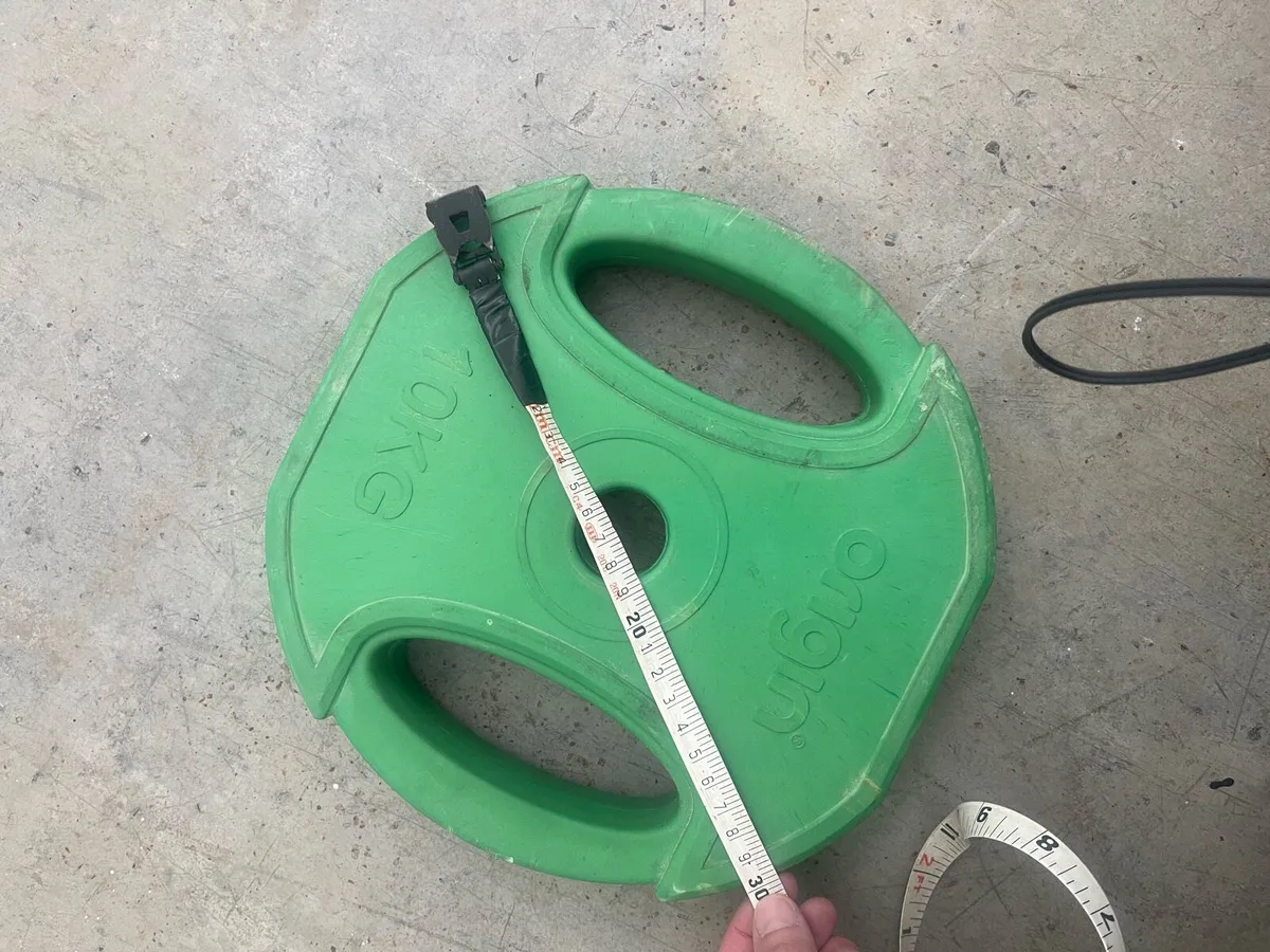 Weight plates 10kg x2 - Image 2