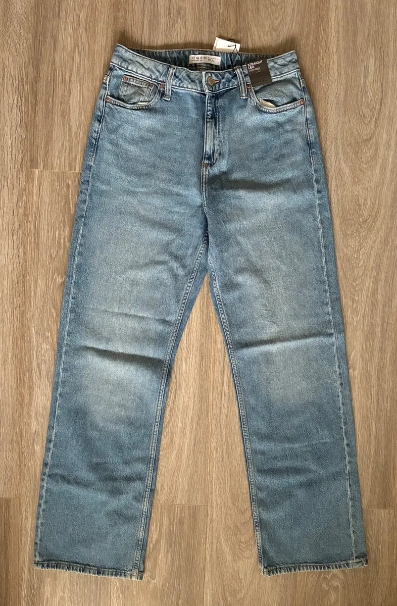 NEW Ladies High Rise Straight Leg: Size 12