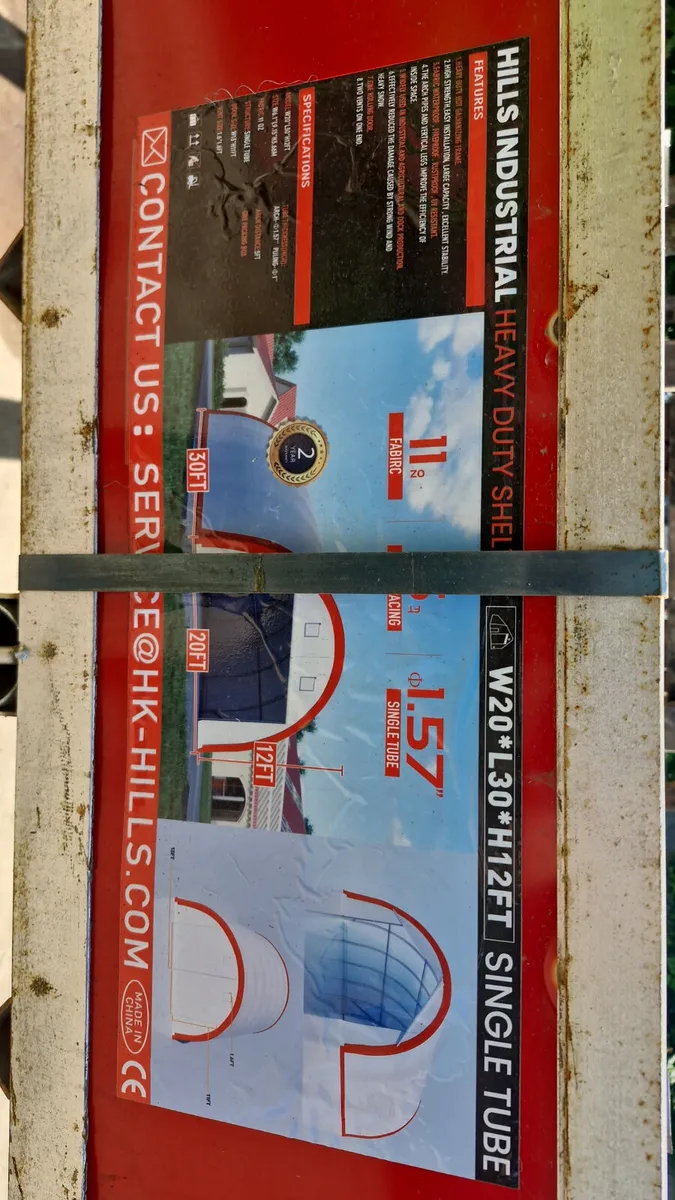 Heavy duty shelter 20x30 - Image 1
