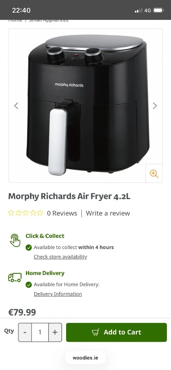 Air fryer Murphy Richards