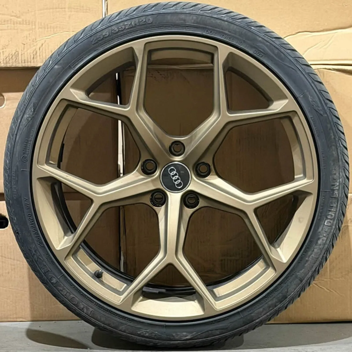 20" TGA 5 Performance Alloys & Tyre for Audi A5 A6 - Image 4