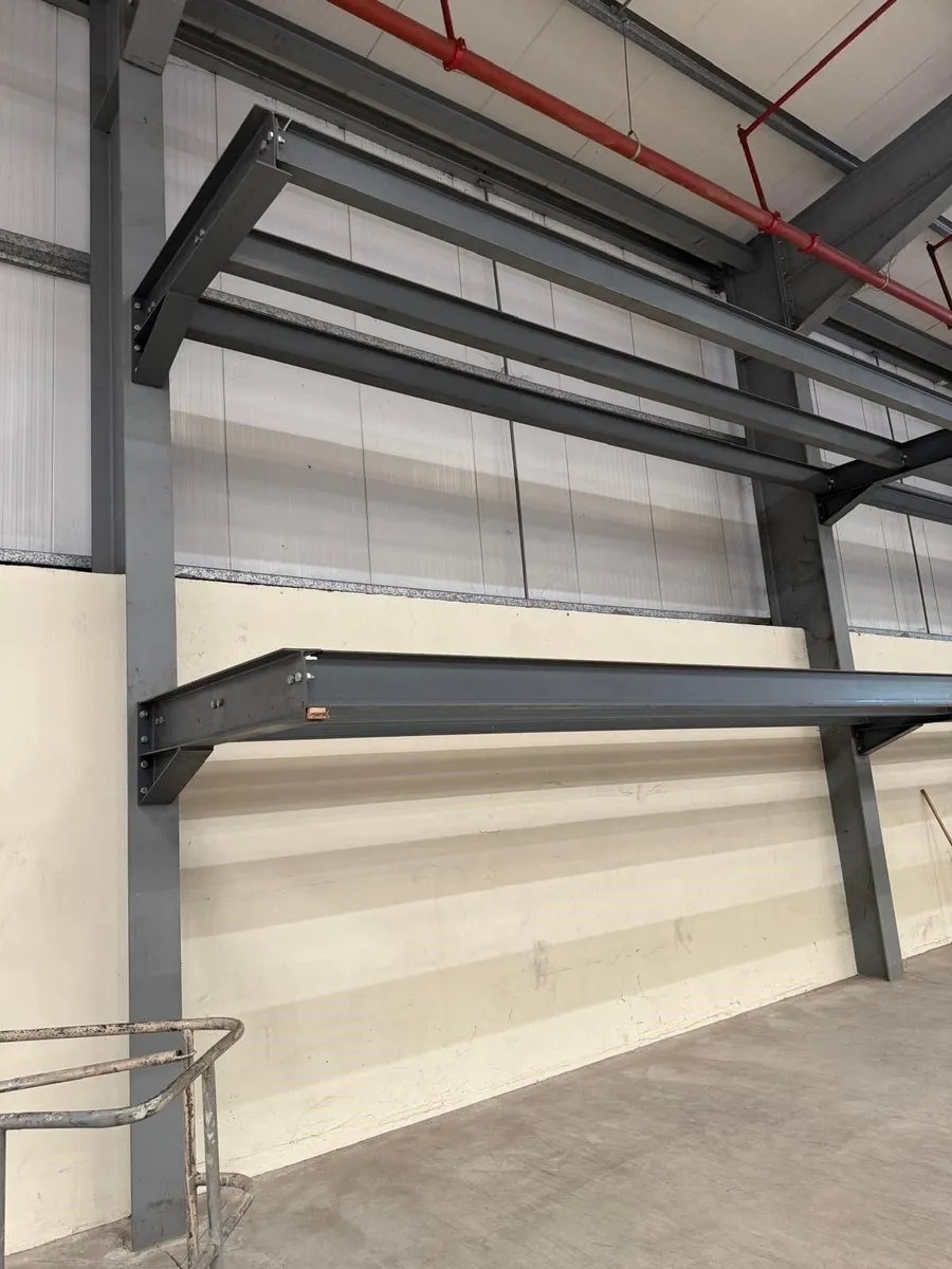 18  x 6mtr Lengths of painted 8 x 4 RSJ - Image 2