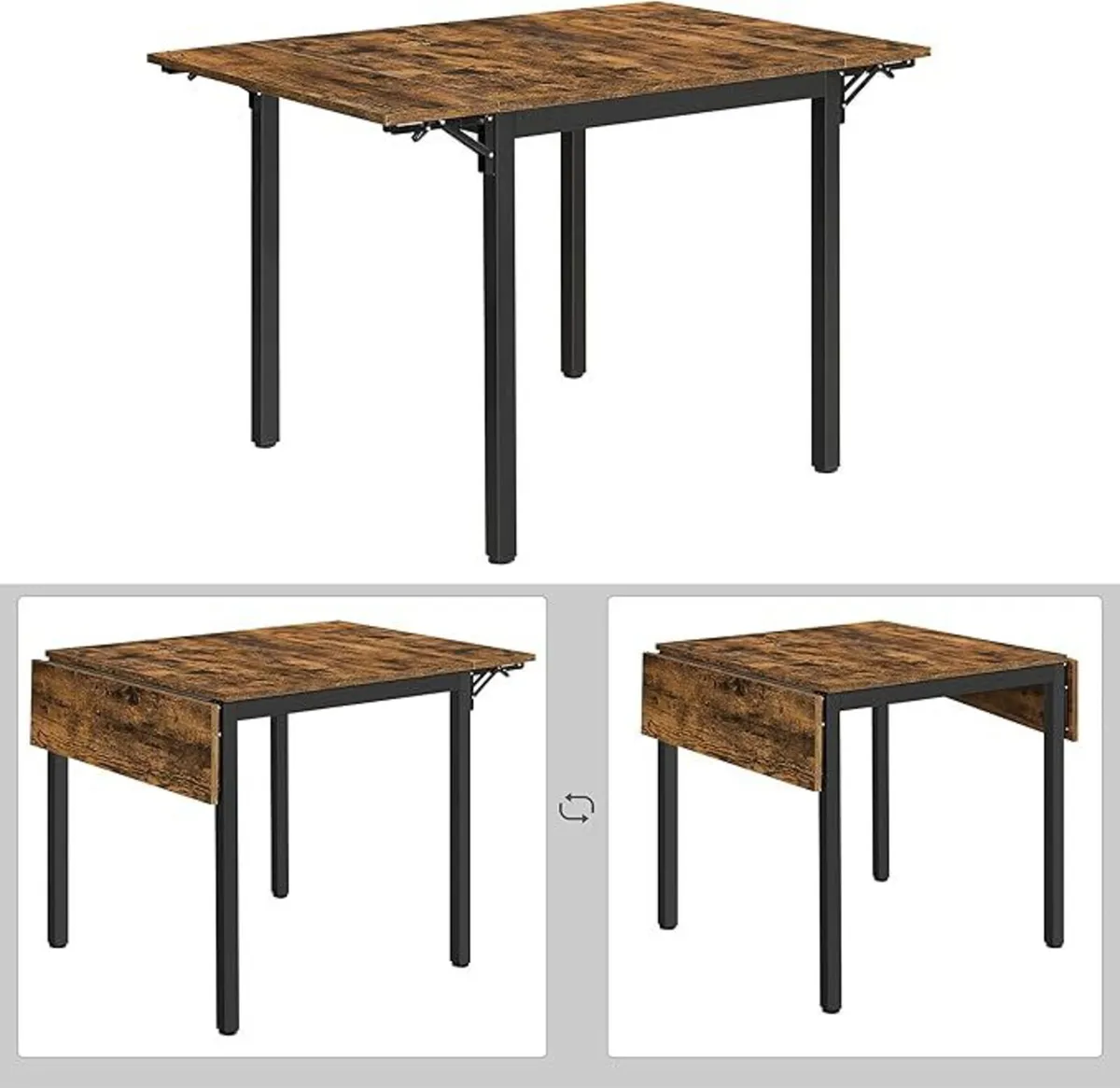 Dining Table for 4 People foldable - Image 3