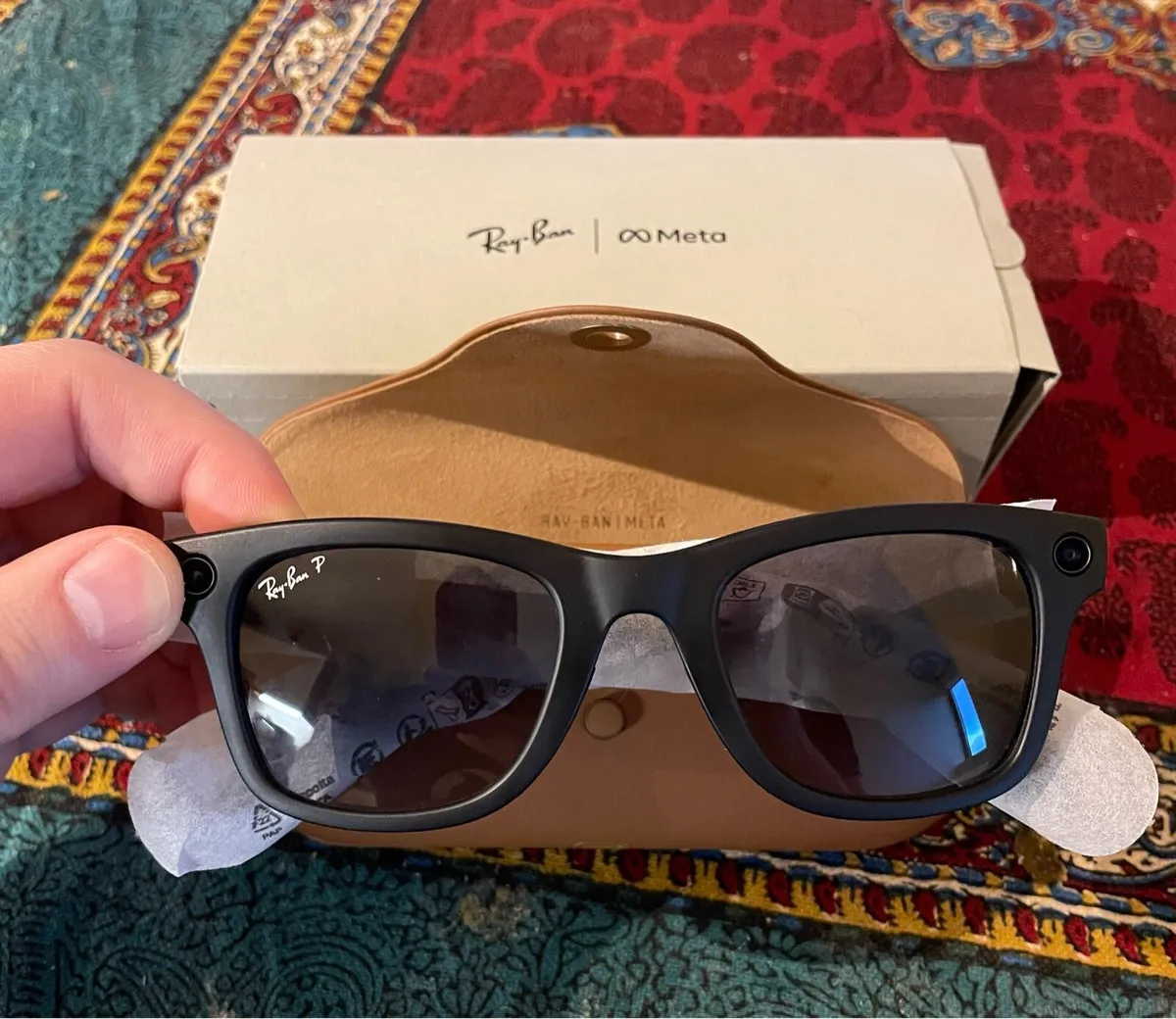 Ray Ban Meta Matte Black new - Image 1