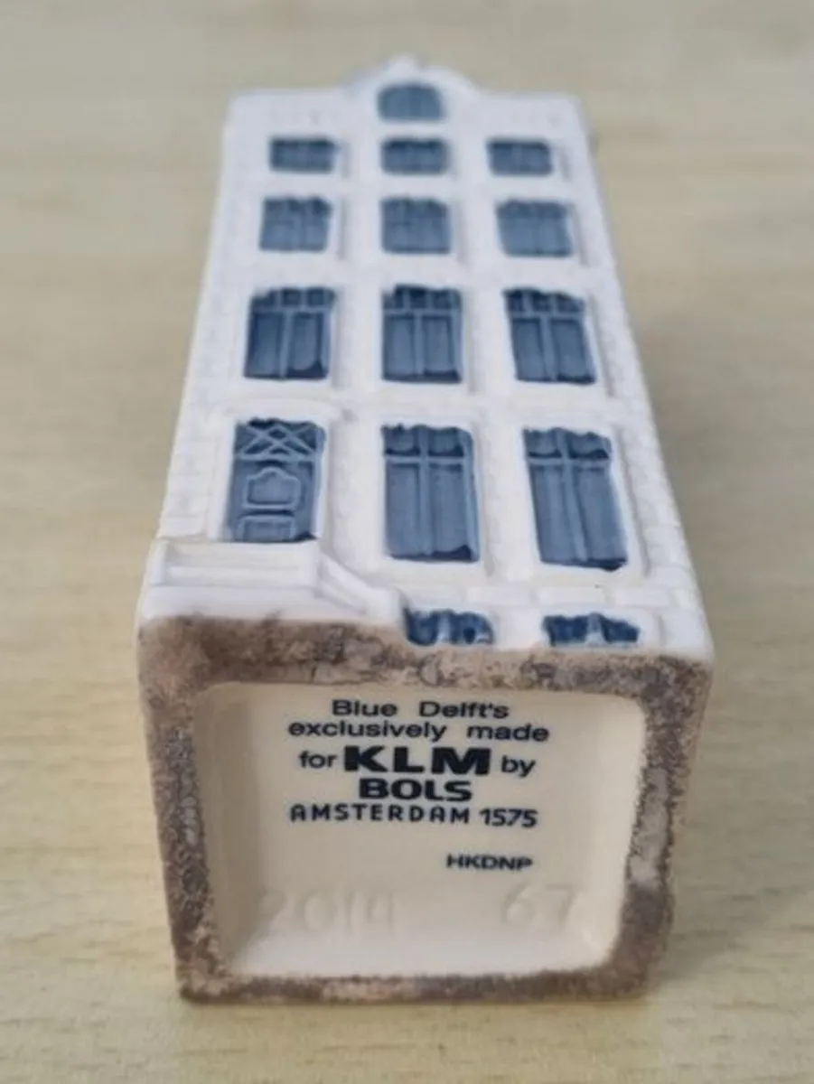 KLM ceramic miniature collector's house number 67 - Image 4