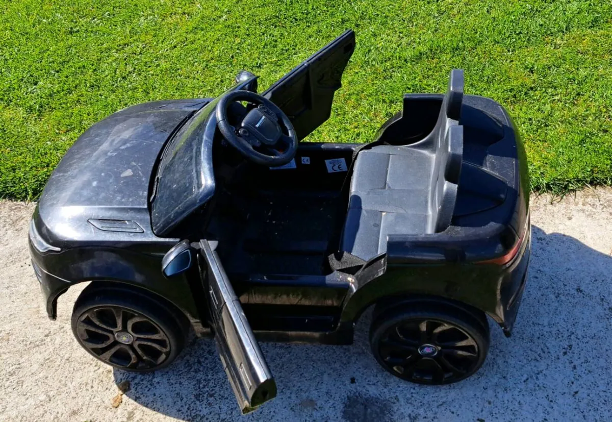Ride On Range Rover Kids Black - Image 3