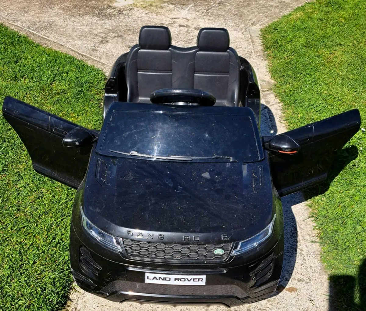 Ride On Range Rover Kids Black - Image 1