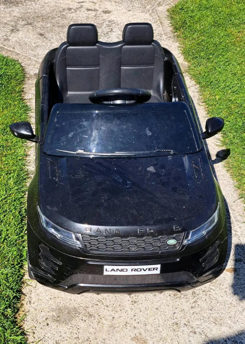 Ride On Range Rover Kids Black - Image 4