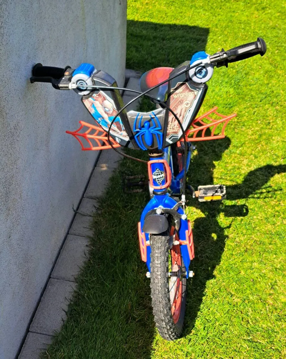 Spiderman Huffy Bike 14 inch - Image 1