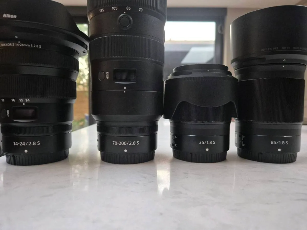 Nikon 85mm f1.8 14-24 F2.8, tripod , big lee set - Image 2