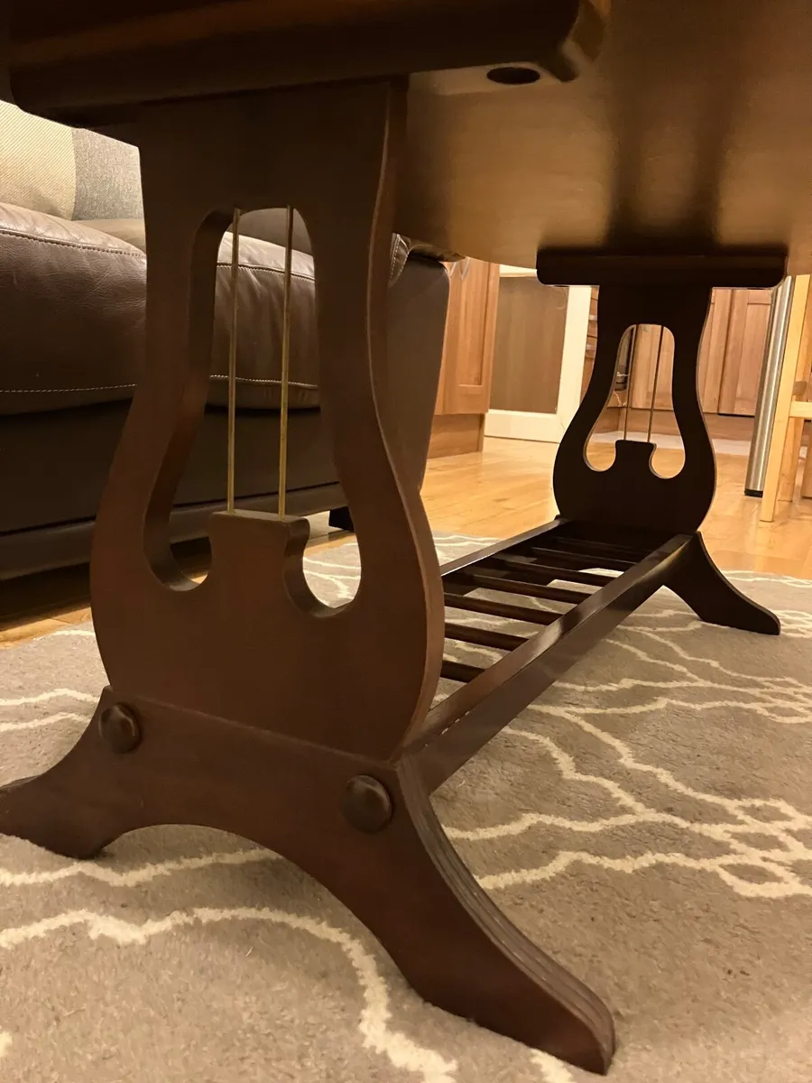 Mahogany Coffee Table - Image 4
