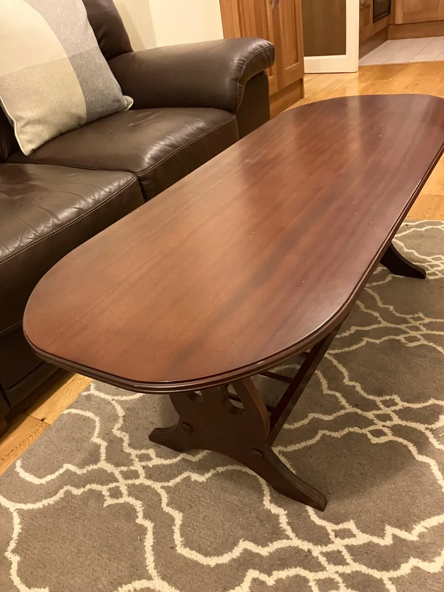 Mahogany Coffee Table - Image 1