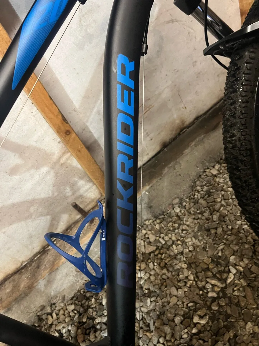 RockRider 27.5” MountainBike ST-120 Black/Blue - Image 2