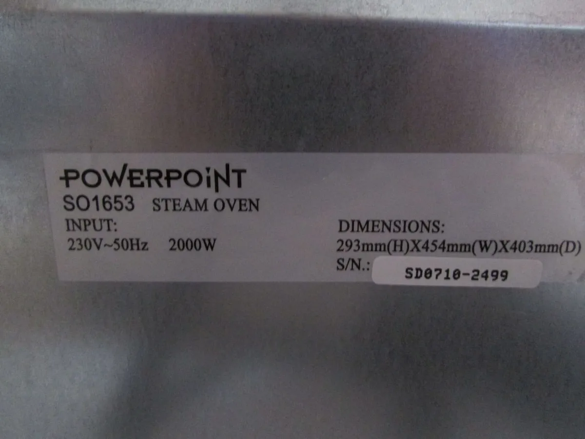 NEW power point steam oven - Image 4