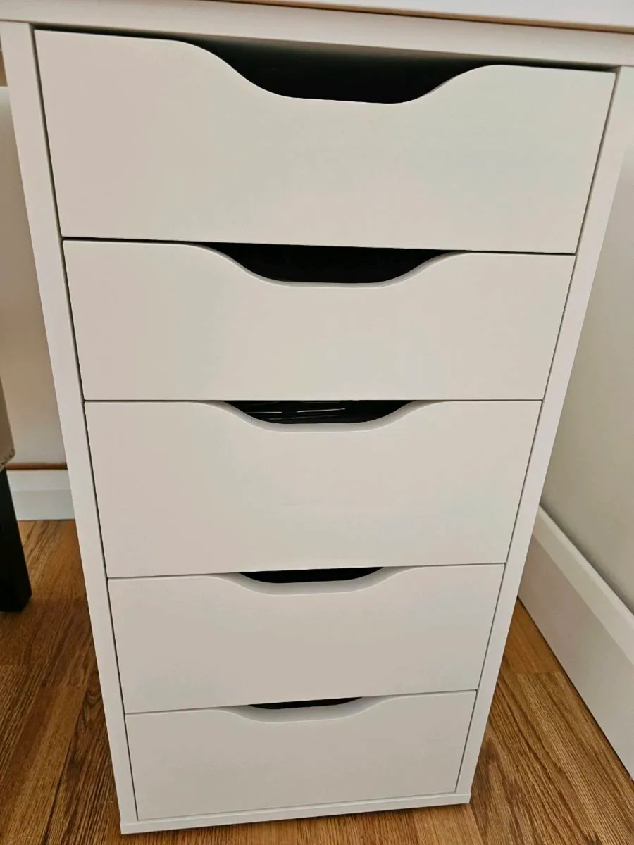 Office desk with drawers unit - Image 3