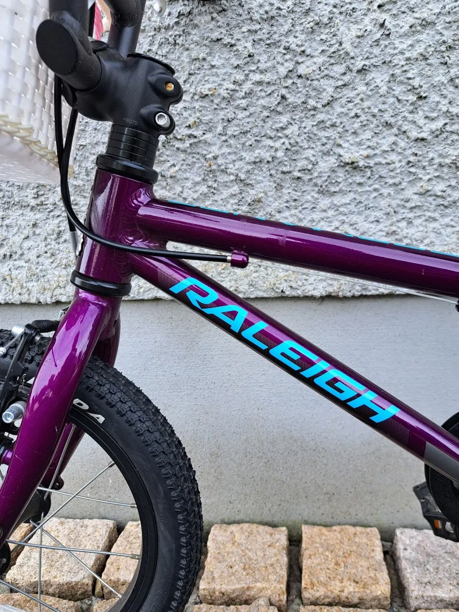 Raleigh Kids Mountain Bike 14” –  Like New - Image 2