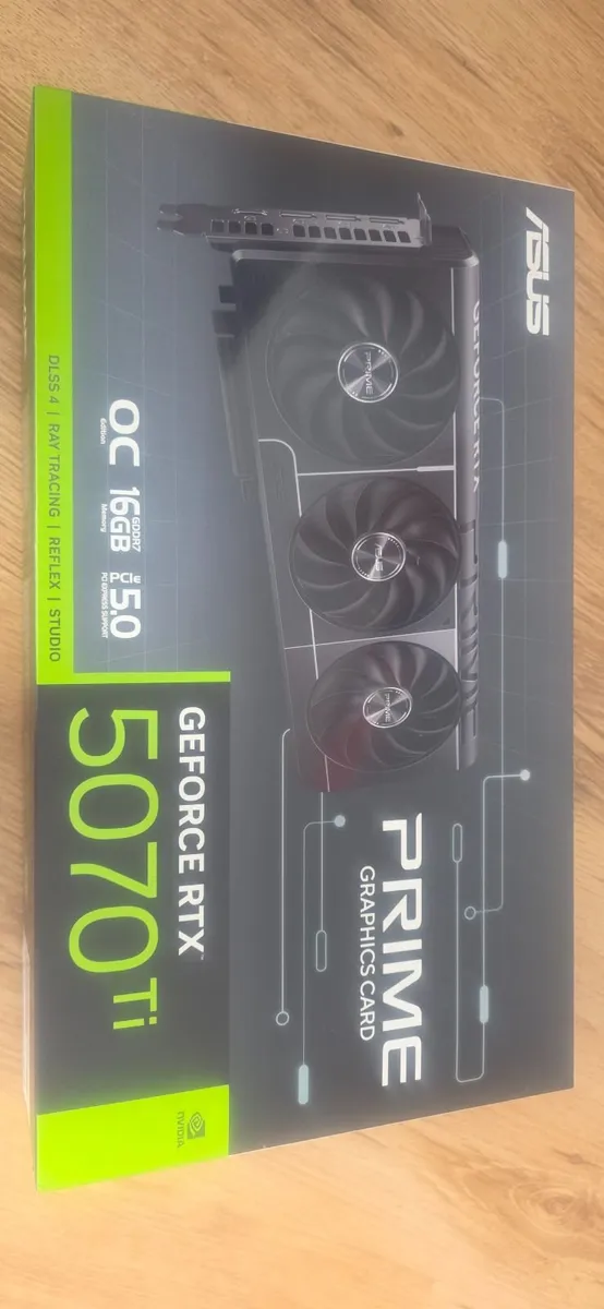 Asus prime 5070ti 16gb brand new GPU - Image 1