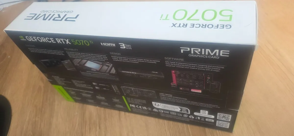 Asus prime 5070ti 16gb brand new GPU - Image 2