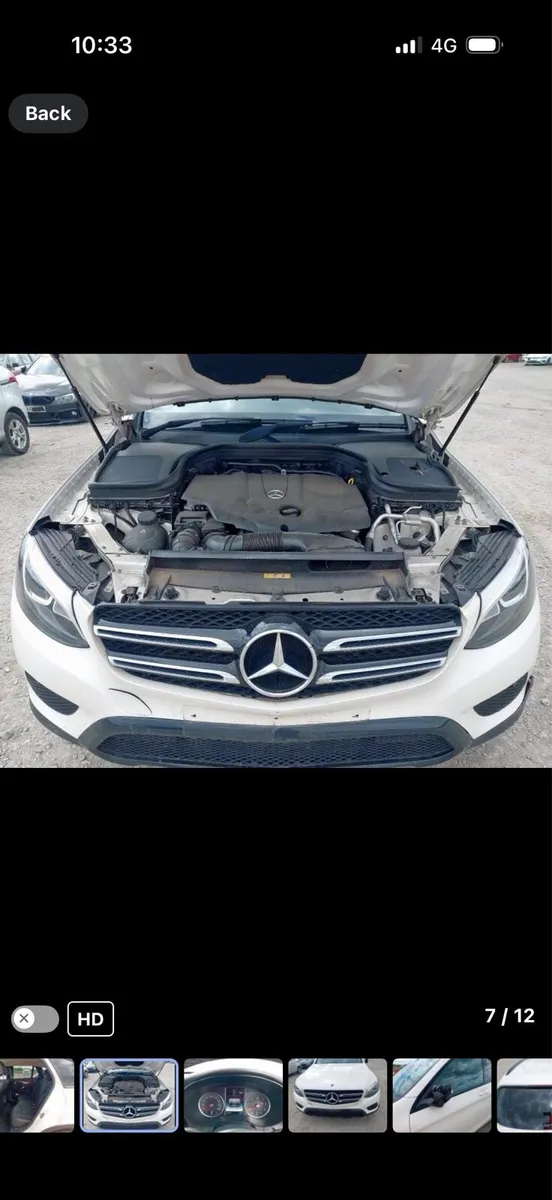 Mercedes glc220d 2018 Breaking - Image 4