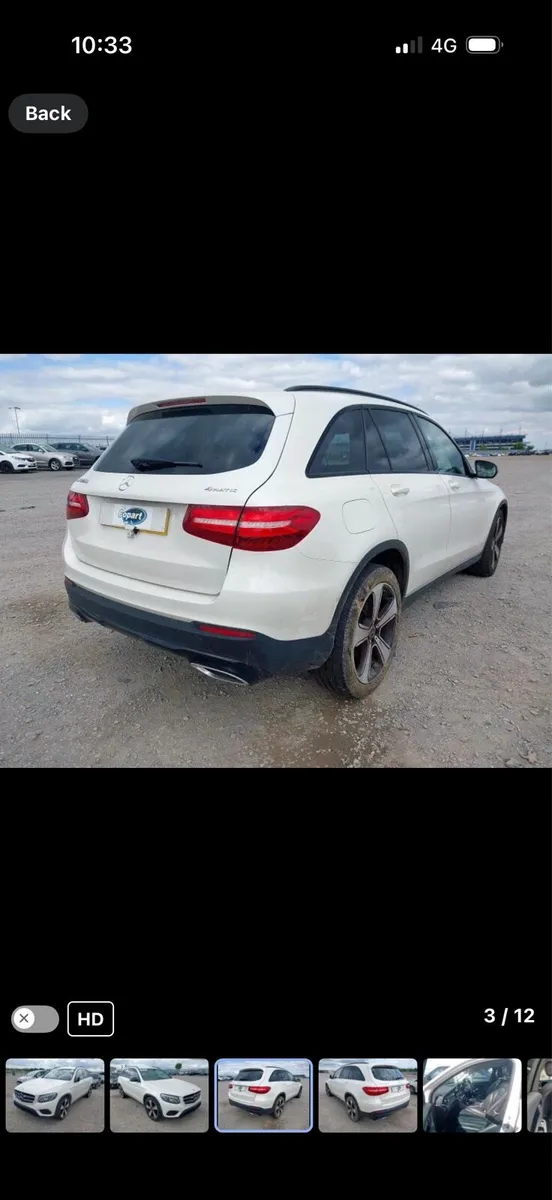 Mercedes glc220d 2018 Breaking - Image 2