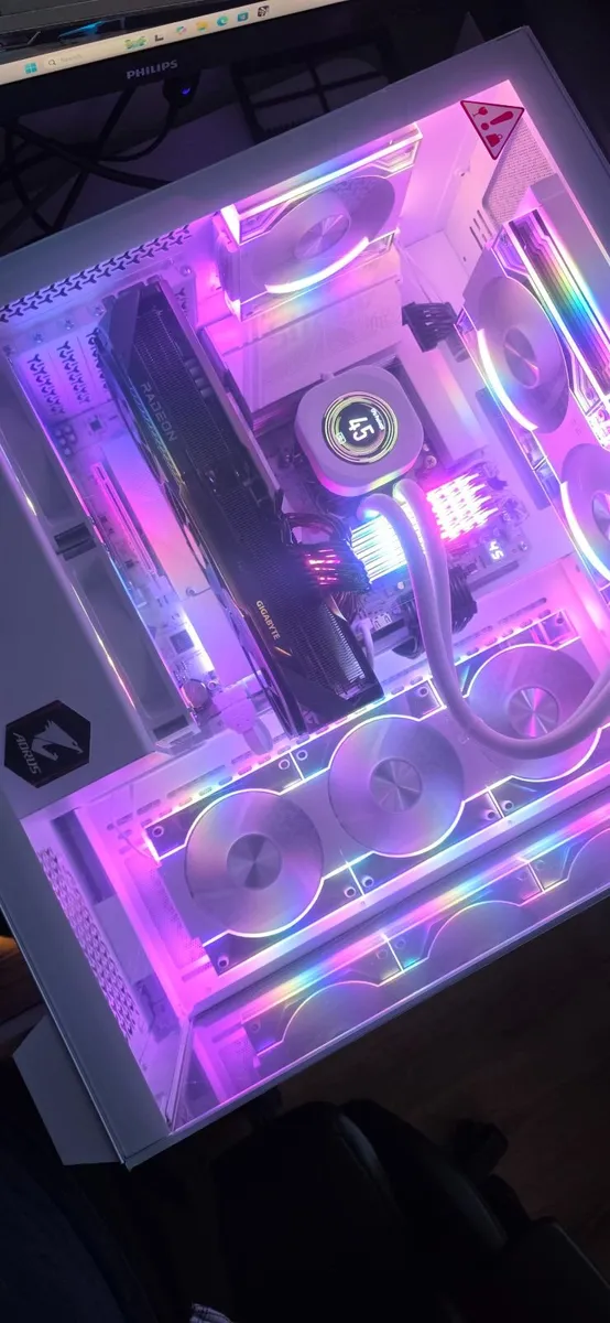 Custom gaming PC RYZEN 9800x3d 64gb 9070xt 16gb - Image 1