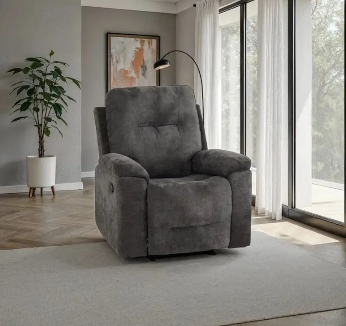 Guildford 1 Seater Recliner Sofa - Image 1