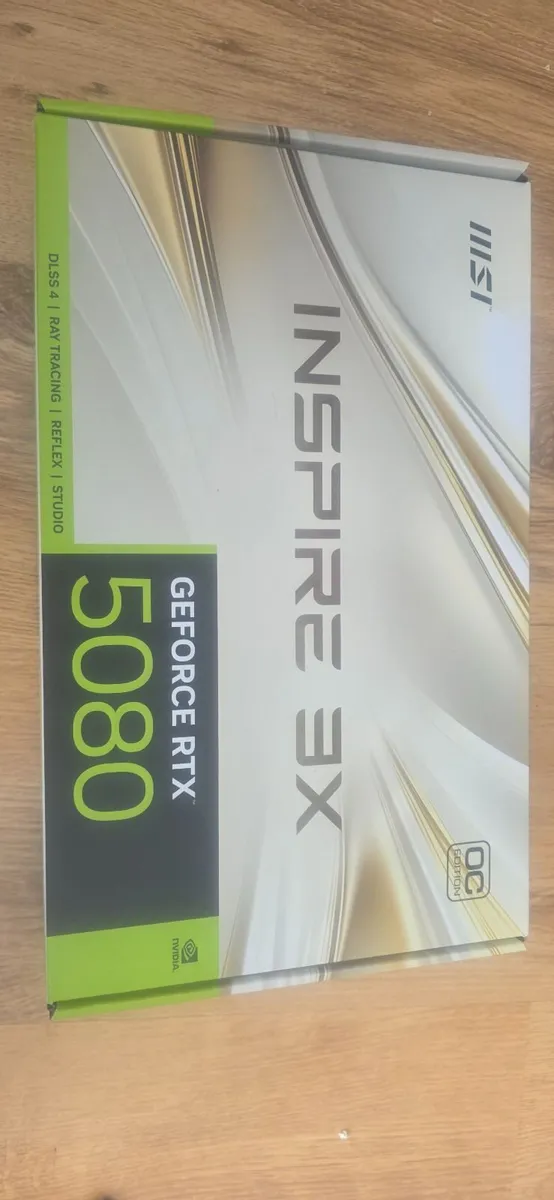 GPU rtx 5080 inspire MSI new
