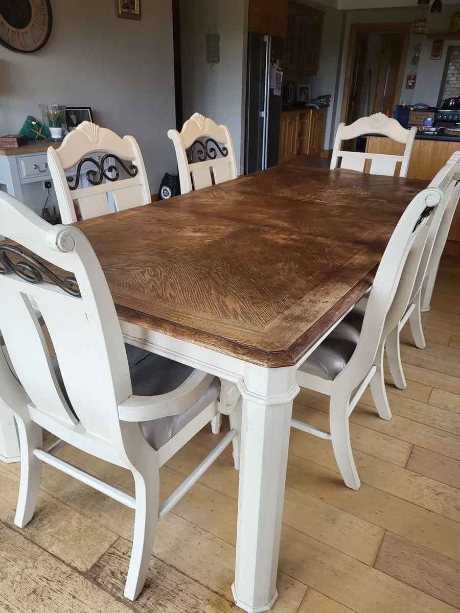 Dining table and chairs - Image 2