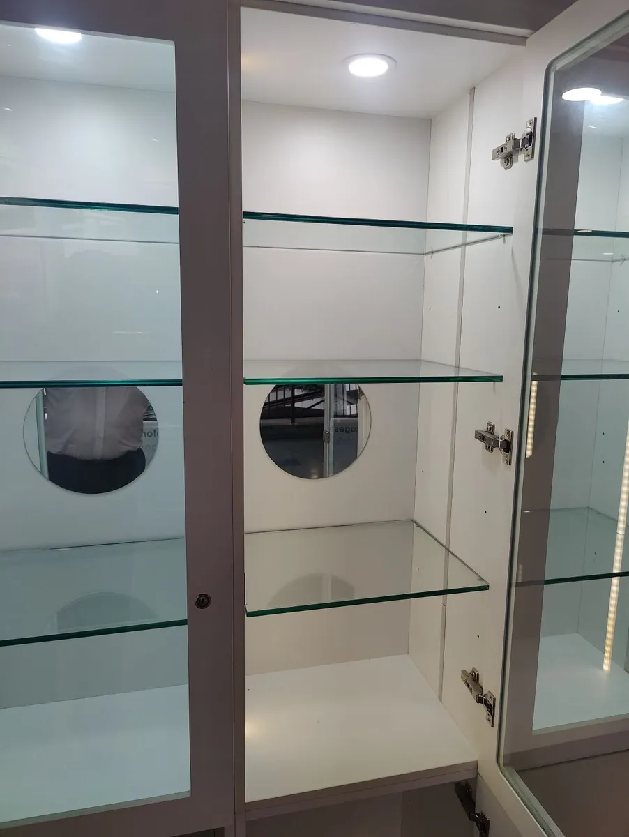 Premium Retail Display Units – Glass Wall Cabinets - Image 3