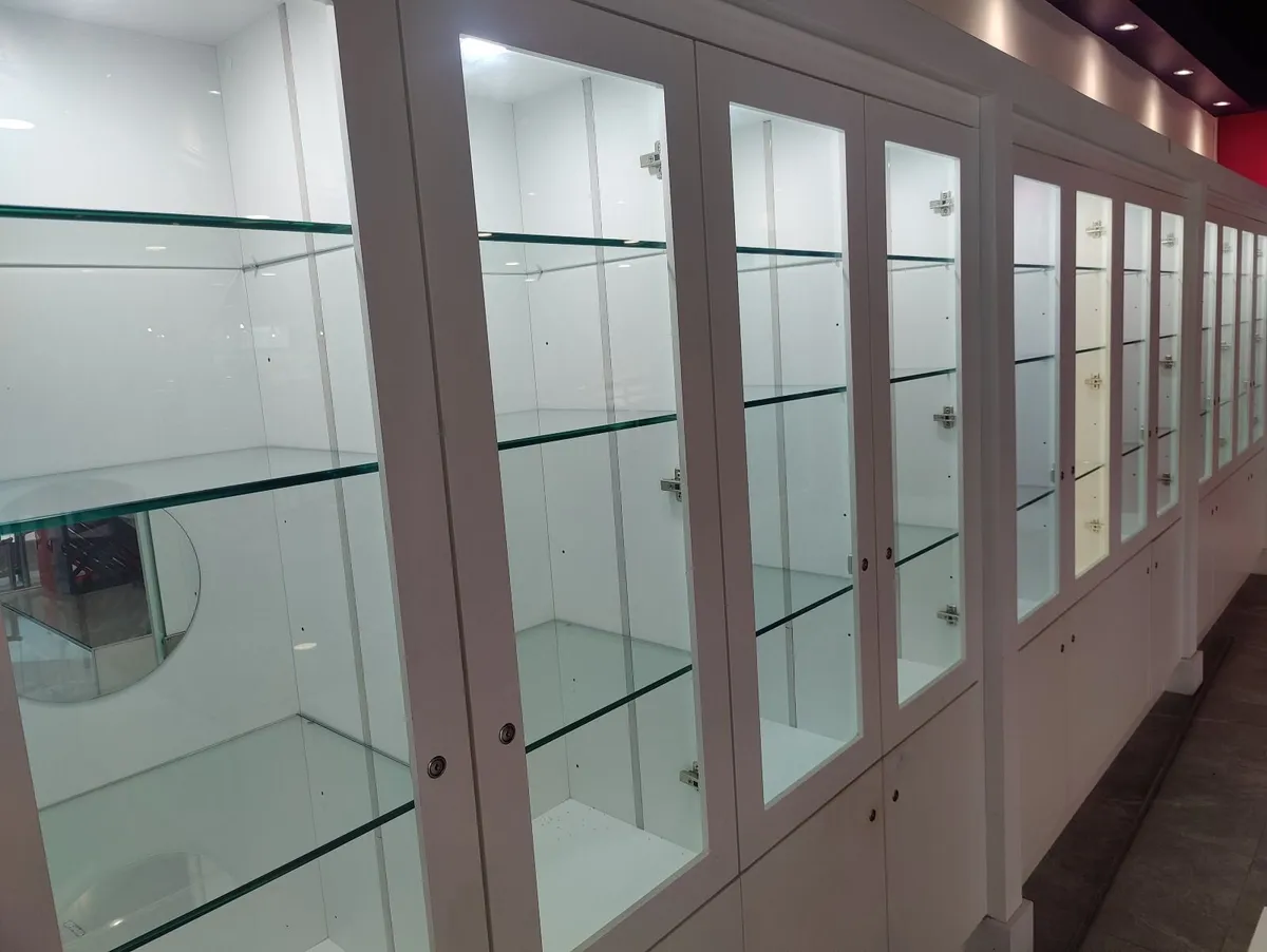 Premium Retail Display Units – Glass Wall Cabinets - Image 4
