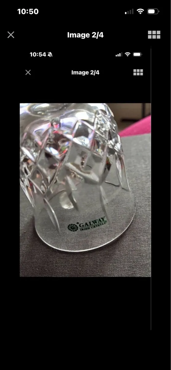 Galway Crystal Bell - Image 2