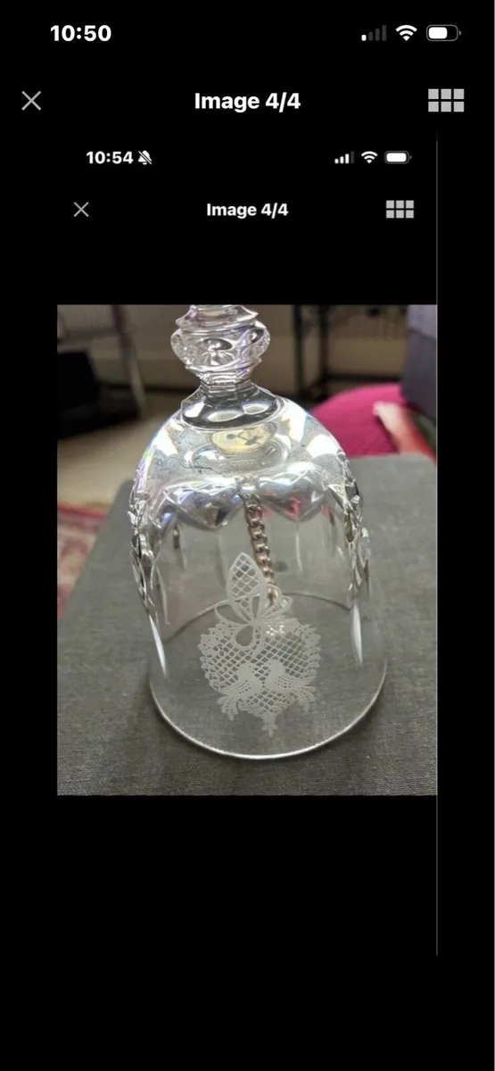 Galway Crystal Bell - Image 4