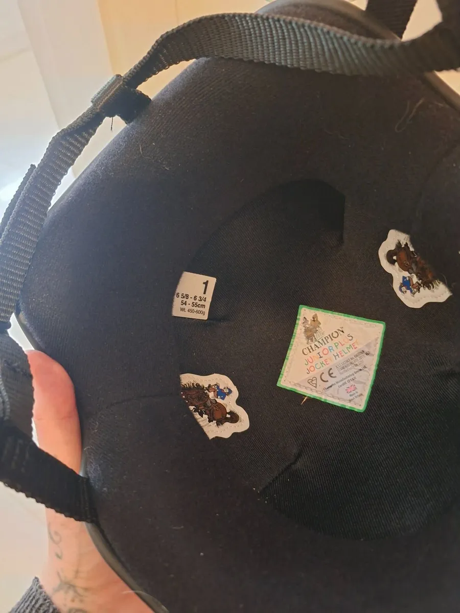 Horse riding helmet - Image 1