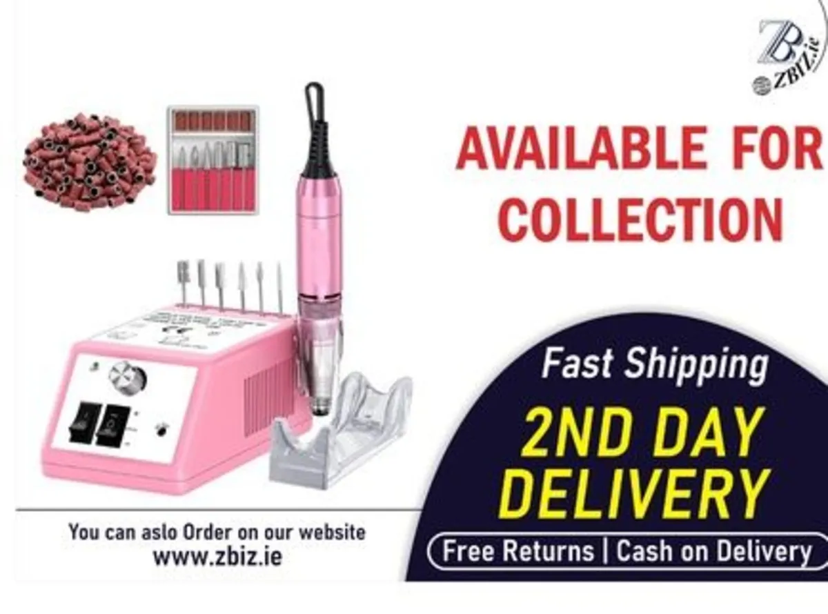 Electric Nail Drill Kit with Professional Drill - Image 1