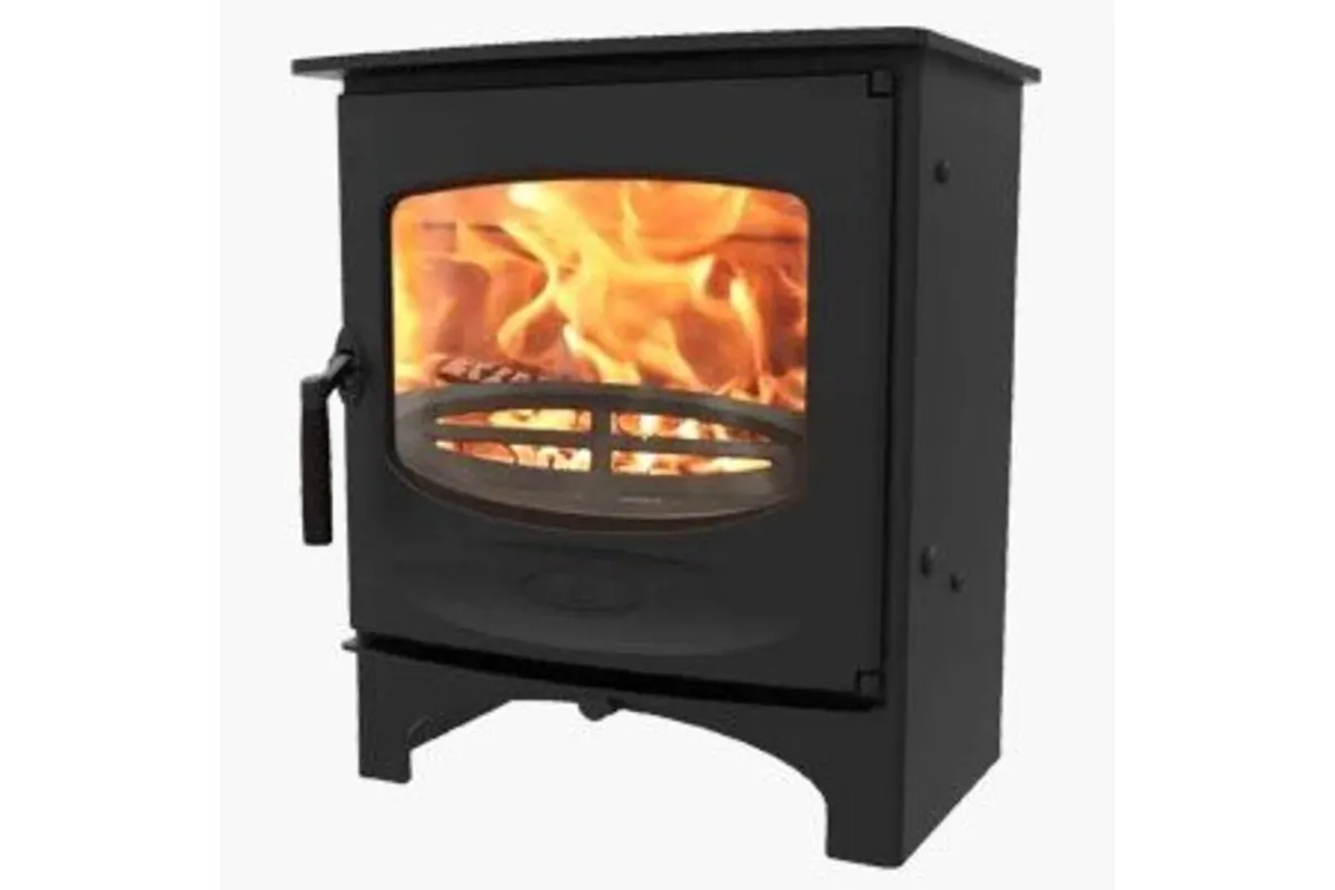 Charnwood C5 Duo Wood Burning Stove - Image 2