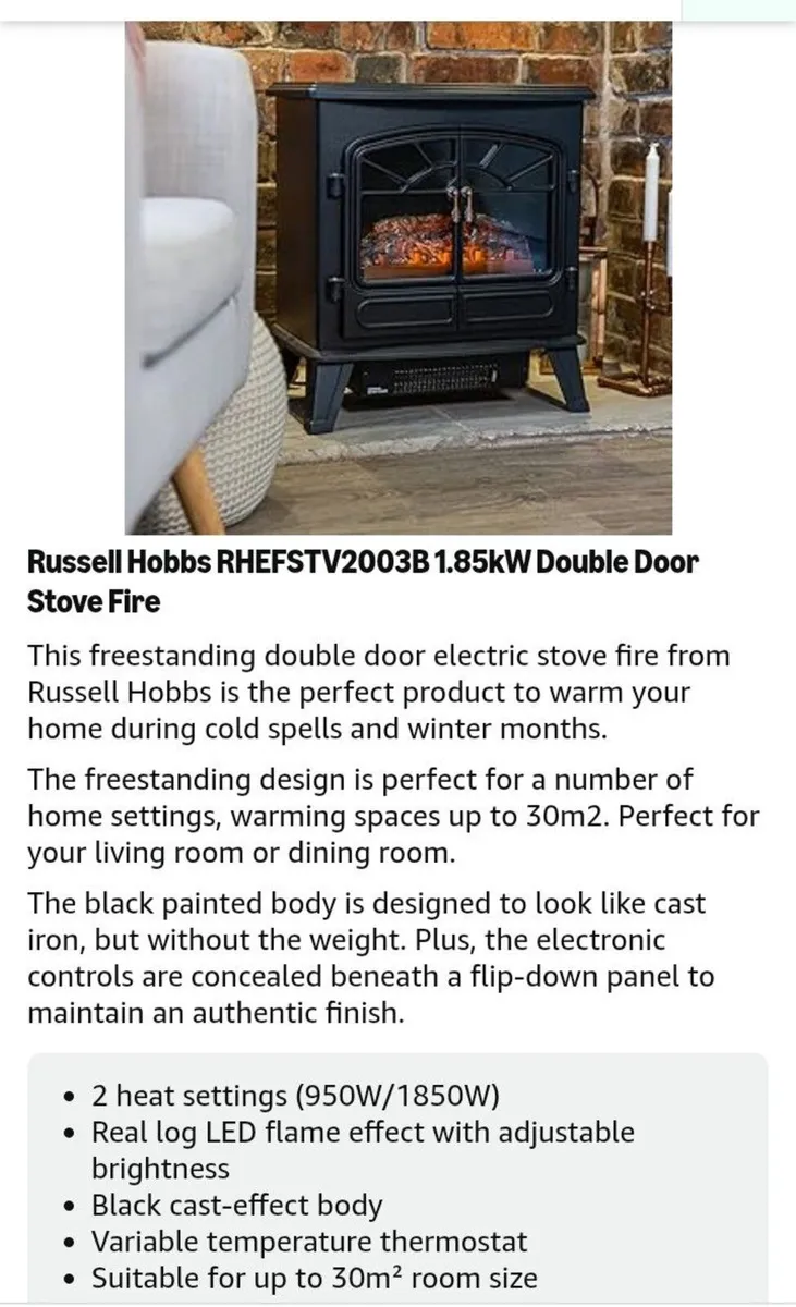 Russell Hobbs Fire - Image 2